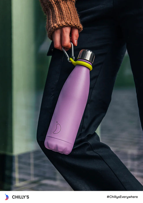 Chilly's Bottle Pastel Green Carabiner