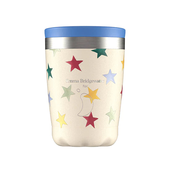 Chilly's Insulated 340ml Coffee Cup Emma Bridgewater Polka Star