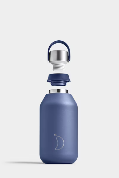 Chilly's Series 2 Whale Blue Drinking Bottle 350ml