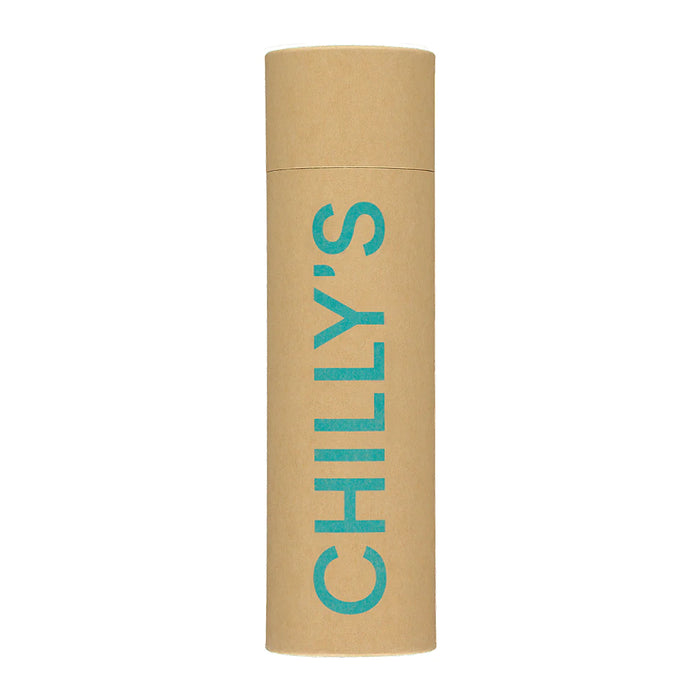 Chilly's Water Bottle 500ml Pastel All Blue