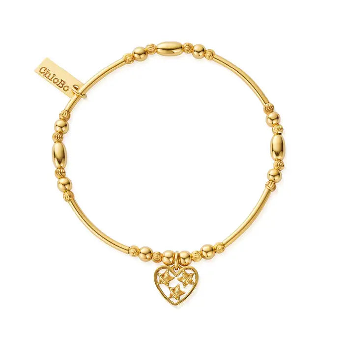 Chlobo Heart Of Hope Gold Bracelet