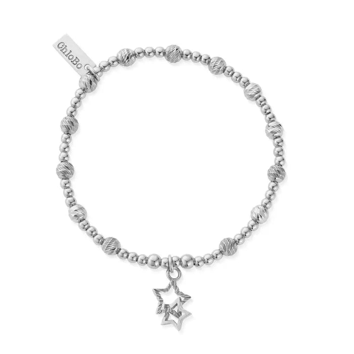 Chlobo Sparkle Interlocking Star Bracelet