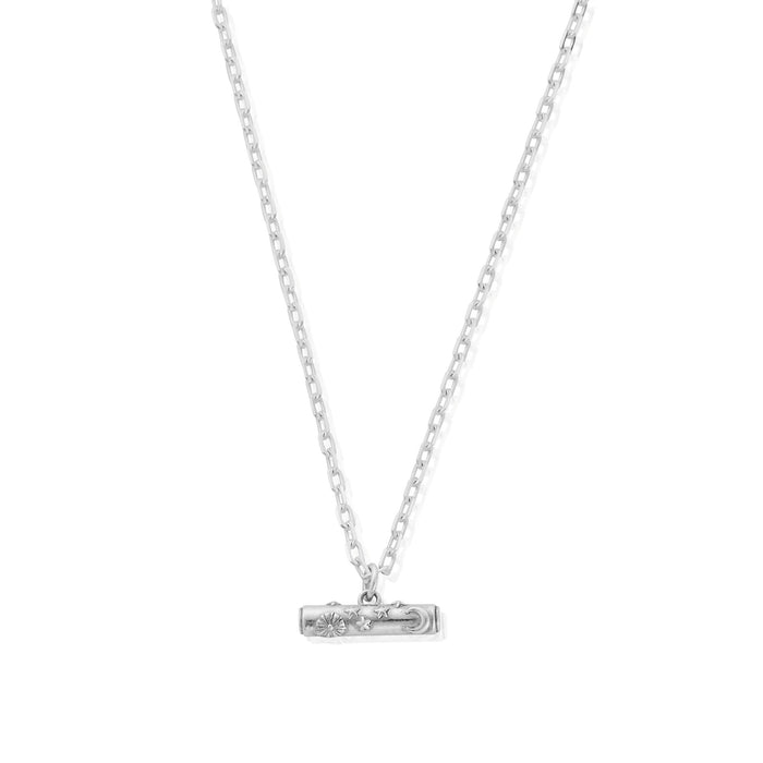 Chlobo Light Anchor Chain Solstice T-Bar Necklace