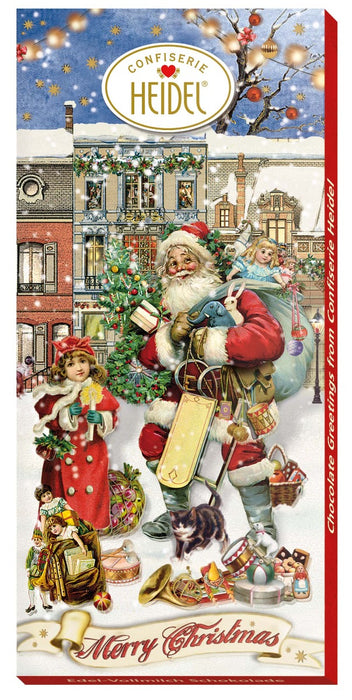 Chocolate 3D Greetings Bar Christmas Nostalgia 100g