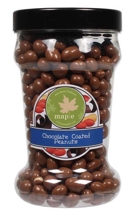 Chocolate Covered Peanuts Gift Jar