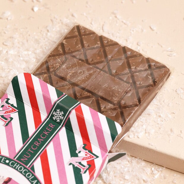 The Chocolate Gift Company Nutcracker Hazelnut Chocolate Bar