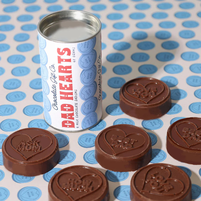 The Chocolate Gift Company Love You 'Dad Hearts'