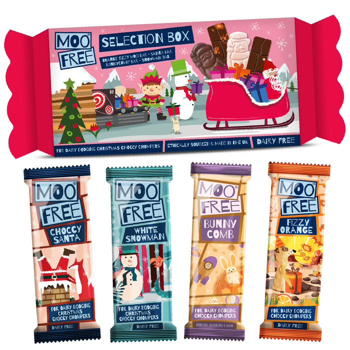 Moo Free Christmas Cracker Selection Box