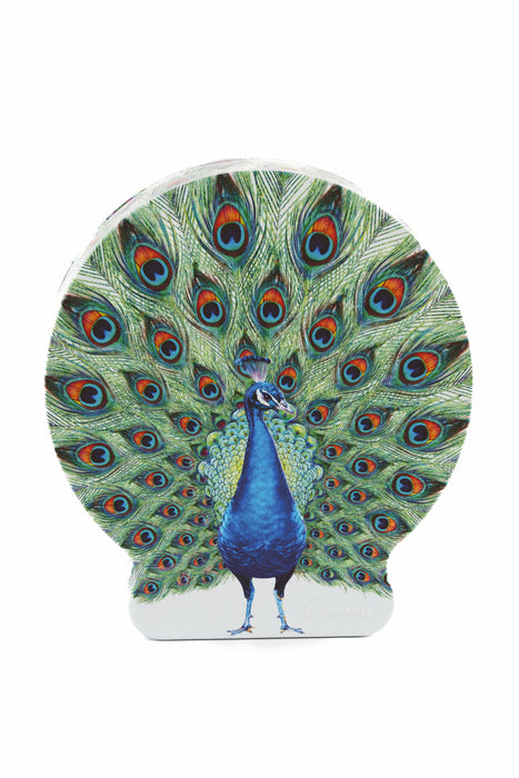 Churchill's Royal Peacock Tin Filled With Shortbread Petticoat Tails