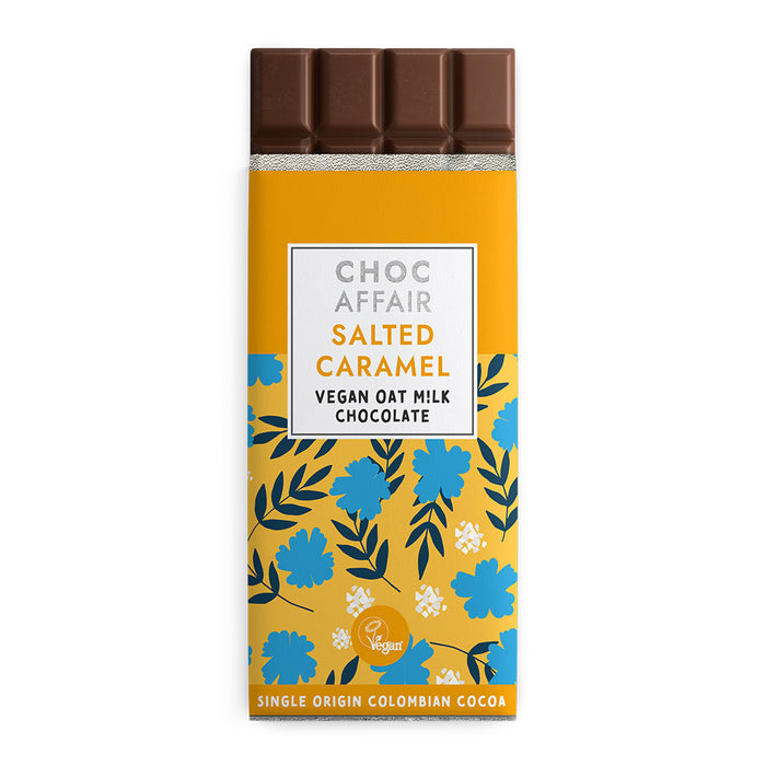 Choc Affair Oat M!lk Salted Caramel Chocolate Bar