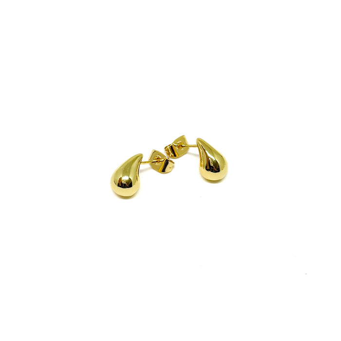 Clementine Beau Heart Gold Earrings