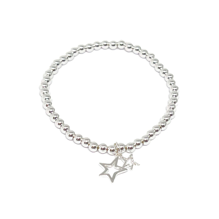 Clementine Lucy Star Bracelet - Silver