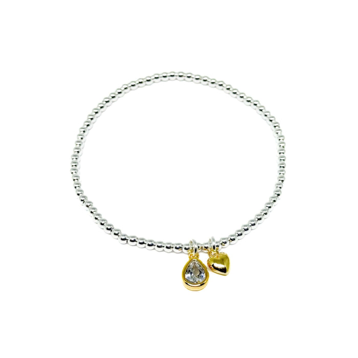 Clementine Perdita Diamond Bracelet - Gold