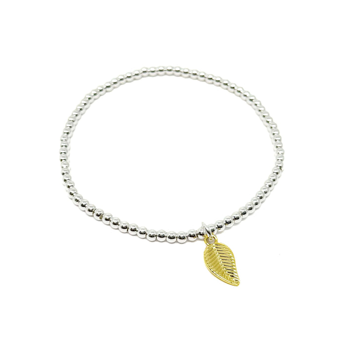 Clementine Inola Leaf Bracelet - Gold
