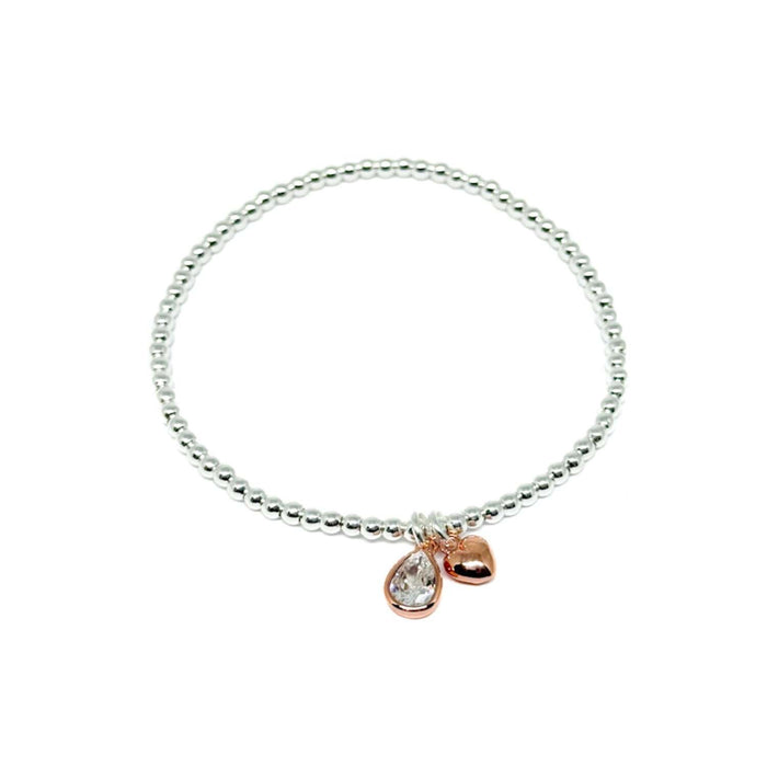 Clementine Perdita Diamond Bracelet - Rose Gold