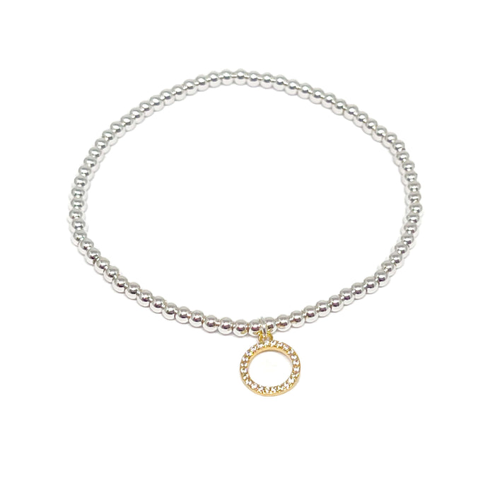 Clementine Sadira Circle Bracelet - Gold