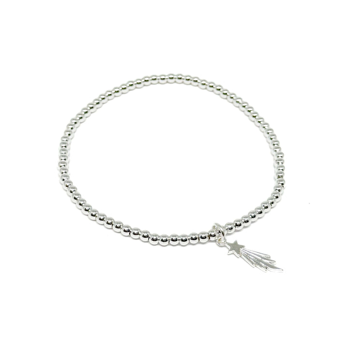 Clementine Cosmin Shooting Star Bracelet - Silver