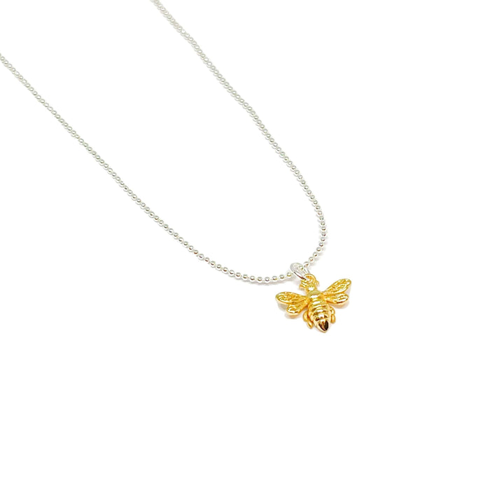 Clementine Delaney Bee Necklace - Gold