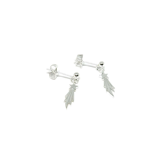 Clementine Cosmin Shooting Star Earrings- Silver