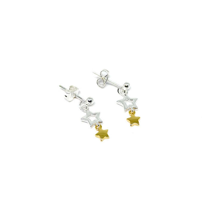 Clementine Juno Star Gold Earrings
