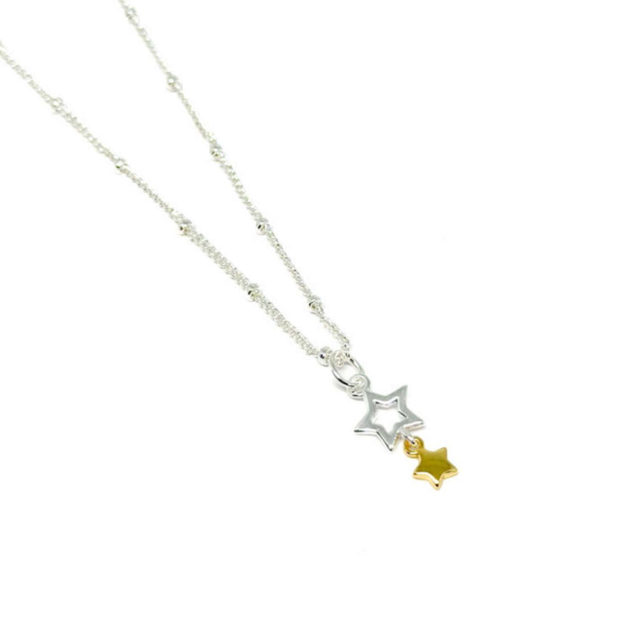 Clementine Juno Star Gold Necklace