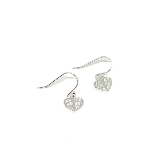 Clementine Lior Leaf Silver Earrings