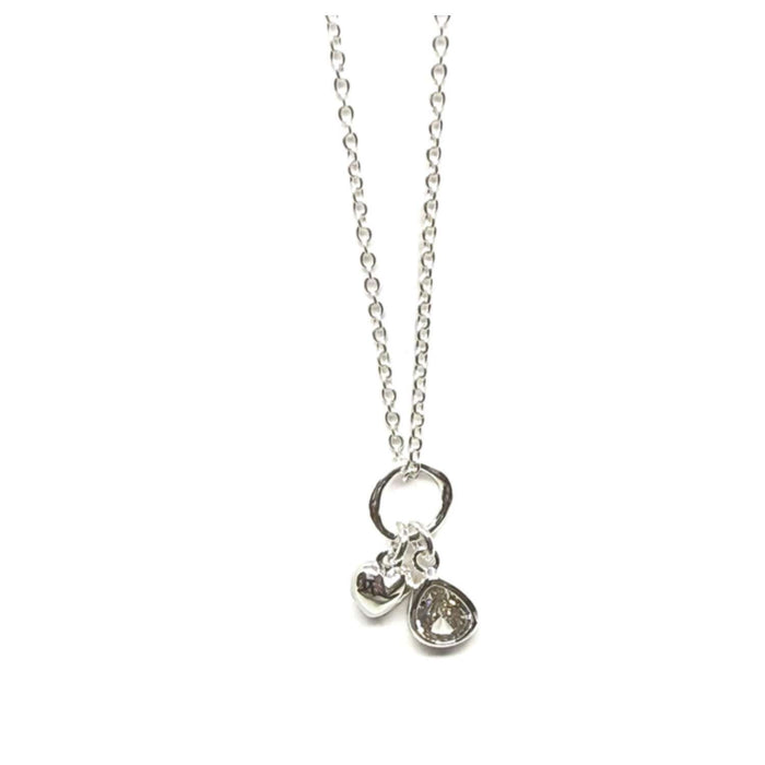 Clementine Perdita Diamond Necklace - Silver