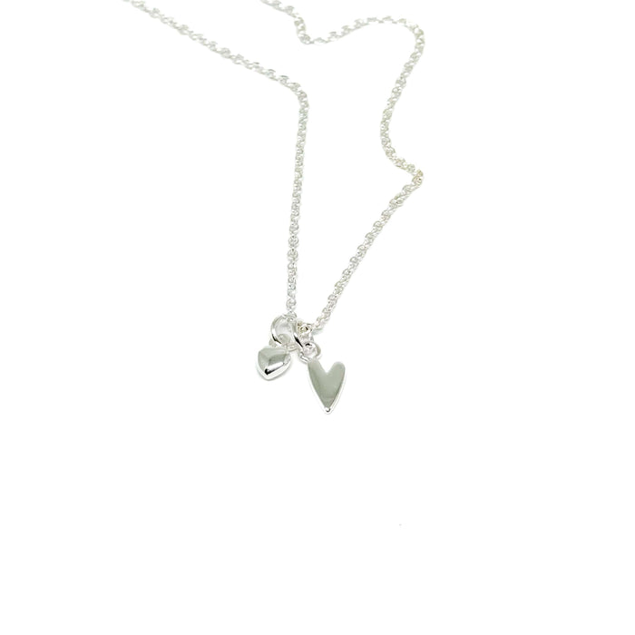 Clementine Hera Heart Necklace - Silver