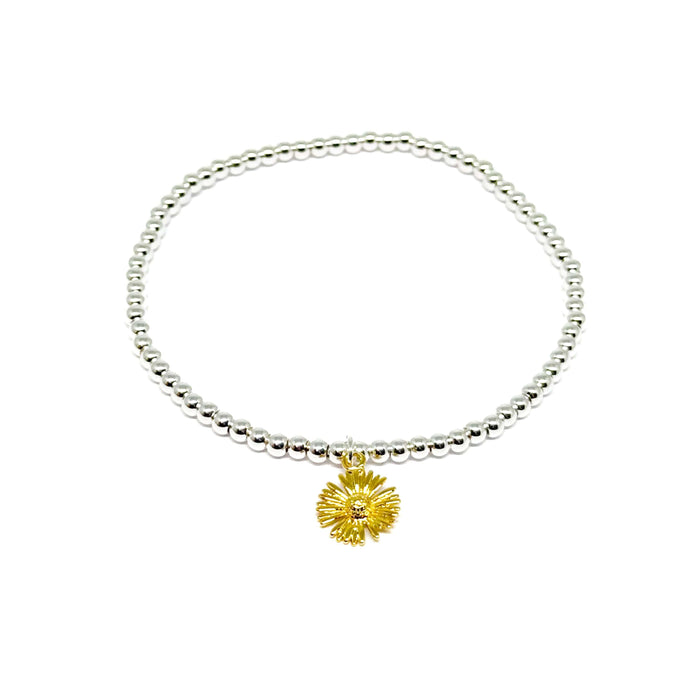 Clementine Thalia Daisy Bracelet - Gold