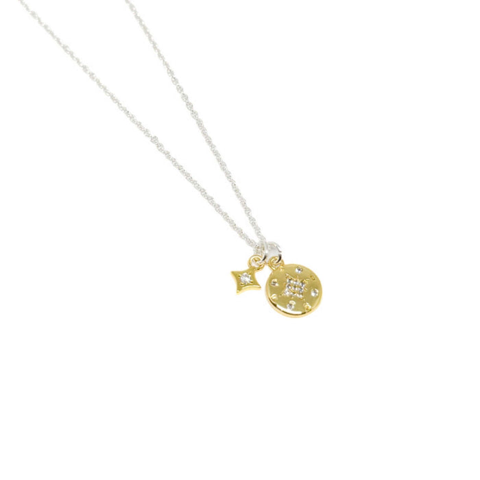 Clementine Vivia Compass Gold Necklace