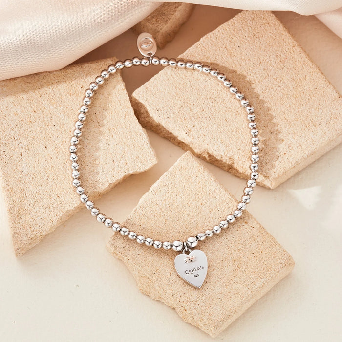 Clogau Insignia Heart Bead Bracelet