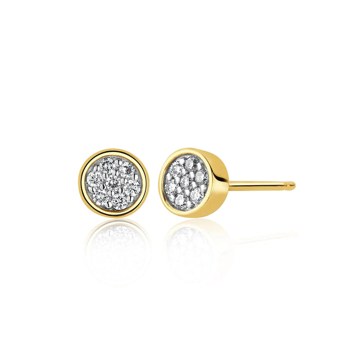 Clogau Celebration Laboratory-Created Diamond Stud Earrings