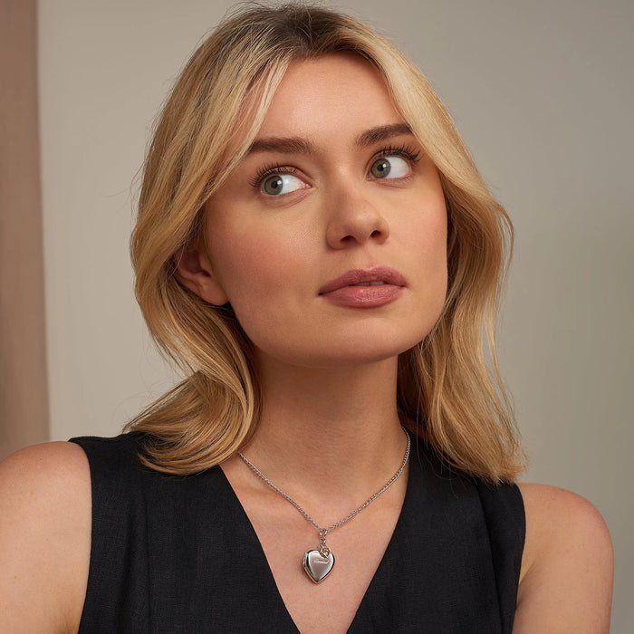 Clogau Cariad Silver Heart Locket