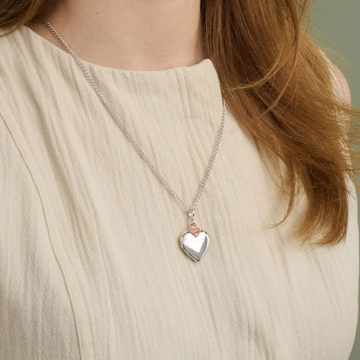 Clogau Cariad Silver Heart Locket