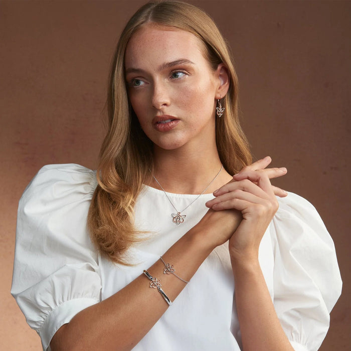 Clogau Fairies of the Mine White Topaz Pendant