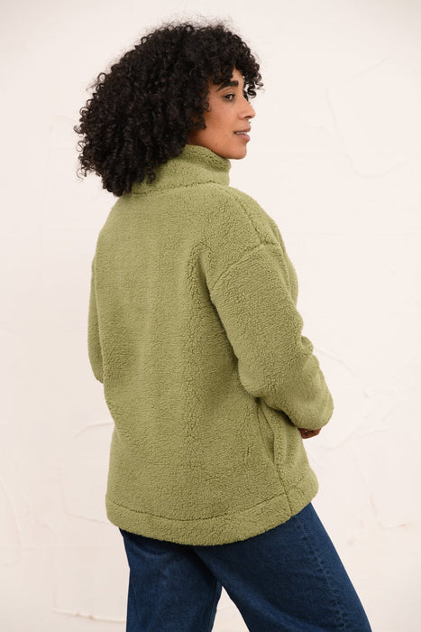 Lighthouse Women's Coast Fleece In Moss