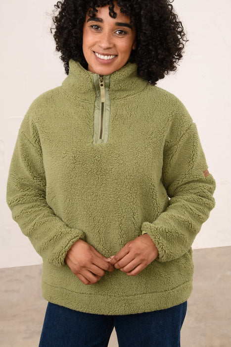 Lighthouse Women's Coast Fleece In Moss