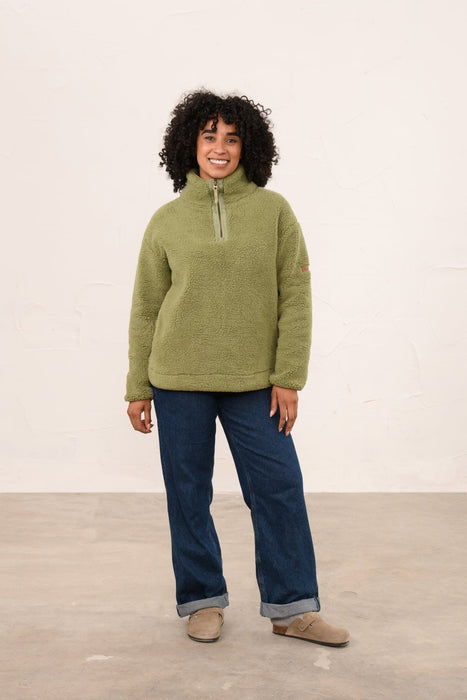 Lighthouse Women's Coast Fleece In Moss