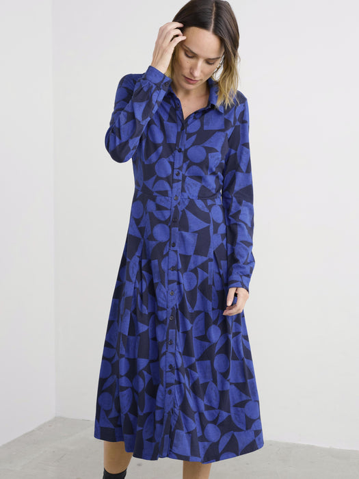 Seasalt Women's Coastline Dress In Geo Tumble Maritime