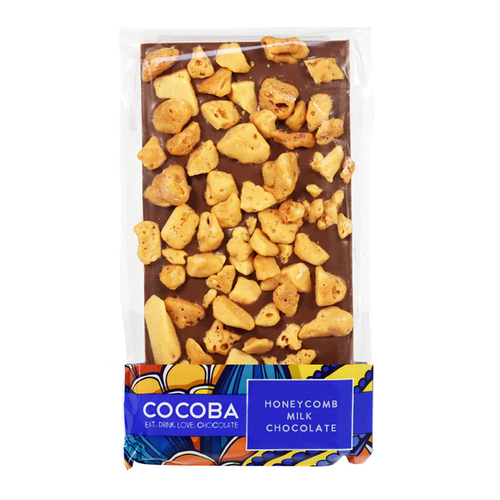 Cocoba Honeycomb Milk Chocolate Bar