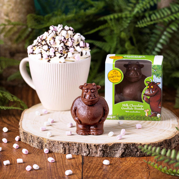 Cocoba Gruffalo Hot Chocolate Bombe With Marshmallows