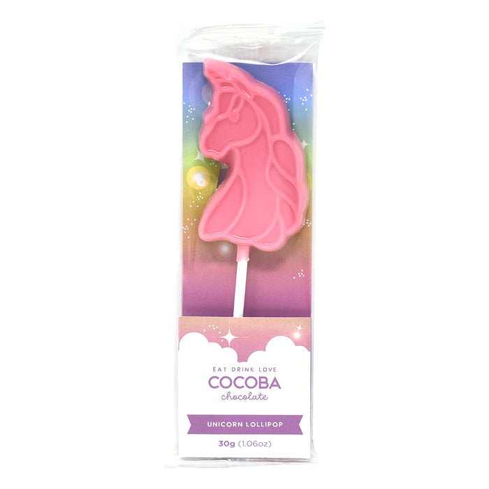 Cocoba Pink Unicorn Lollipop With Sprinkles Lollipop