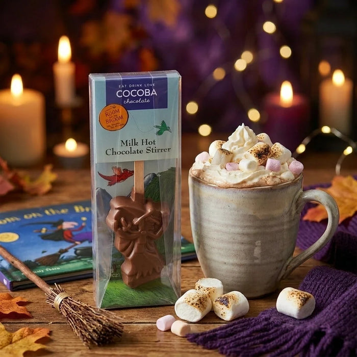 Cocoba Room On The Broom Witch Hot Chocolate Stirrer