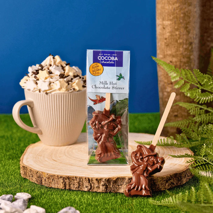 Cocoba Room On The Broom Witch Hot Chocolate Stirrer