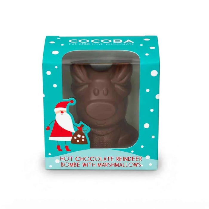 Cocoba Single Blonde Reindeer Hot Chocolate Bombe
