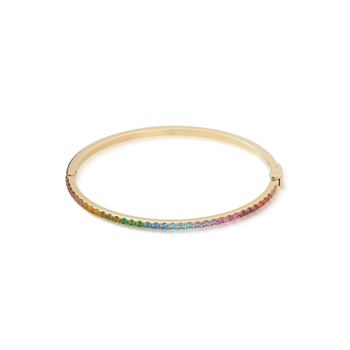 Coeur De Lion Eternal Love Gold Rainbow Bracelet