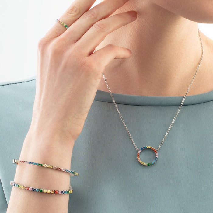 Coeur De Lion Eternal Love Silver Multicolour Bracelet