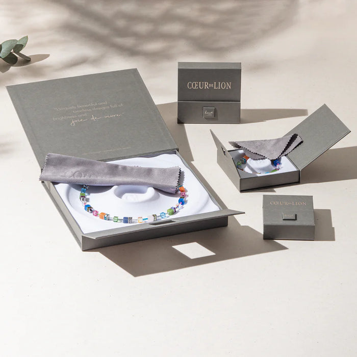 Coeur De Lion GeoCUBE® Iconic Lite Bracelet Rainbow
