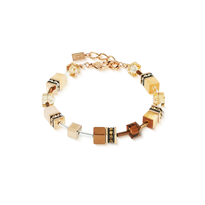 Coeur De Lion Iconic Mocha Mousse Rose Gold Bracelet