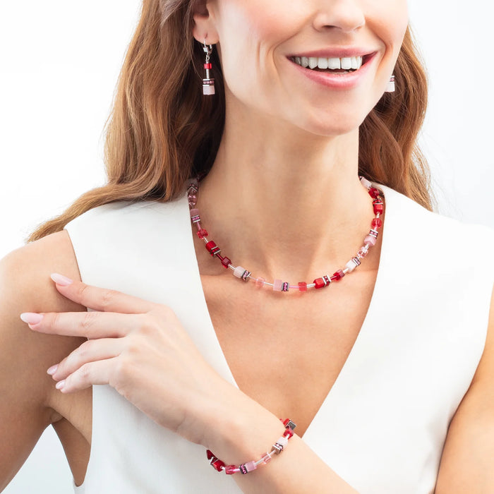 Coeur De Lion Iconic Rosé Blush Silver Bracelet
